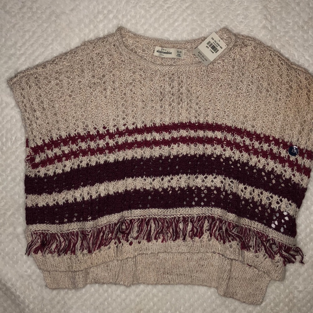 Girls crop sweater
